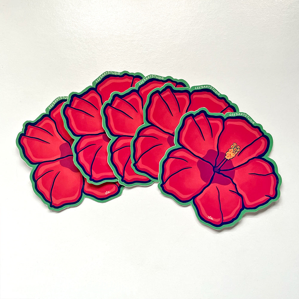 Flor Boricua Premium Sticker