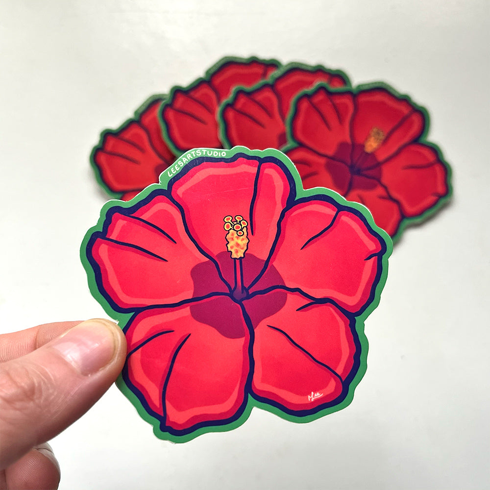Flor Boricua Premium Sticker