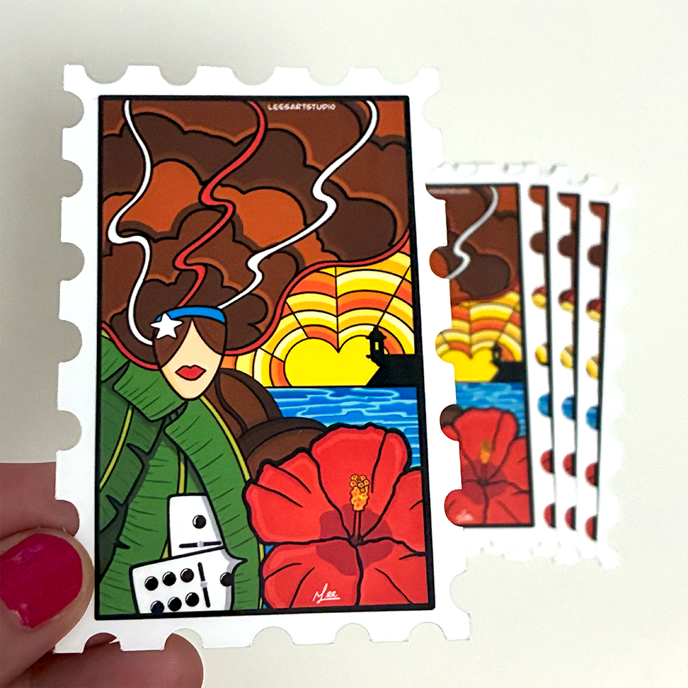 Mi Isla Bonita Premium Sticker