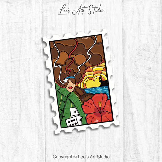 Mi Isla Bonita Premium Sticker