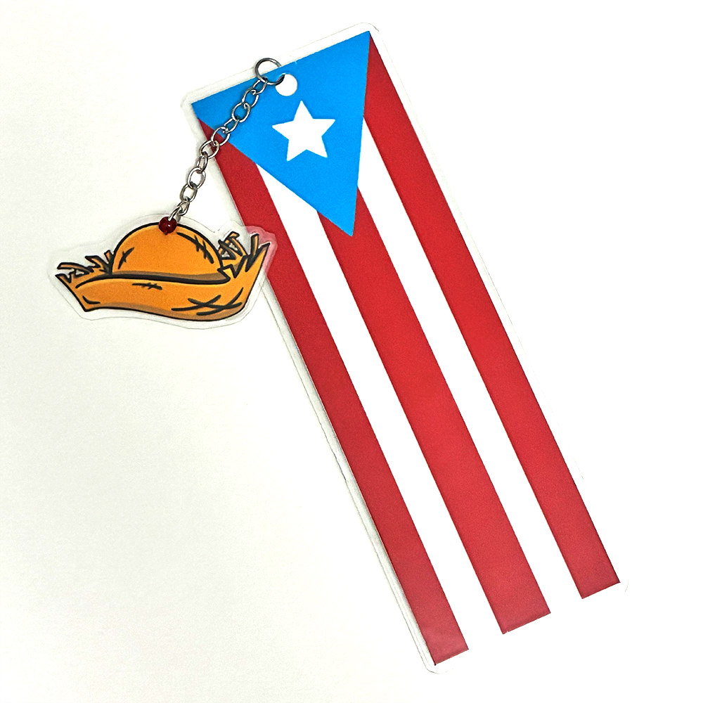 Boricua Y Su Pava Bookmark